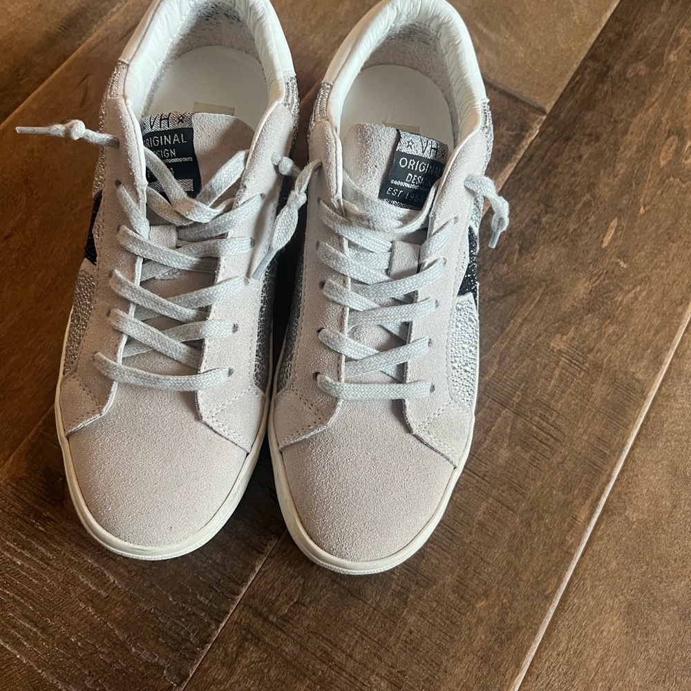 Gray High-Top Sneakers